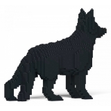 Jekca - German Shepherd 01S-M03 - Lego - Sculpture - Construction - 4D - Brick Animals - Toys