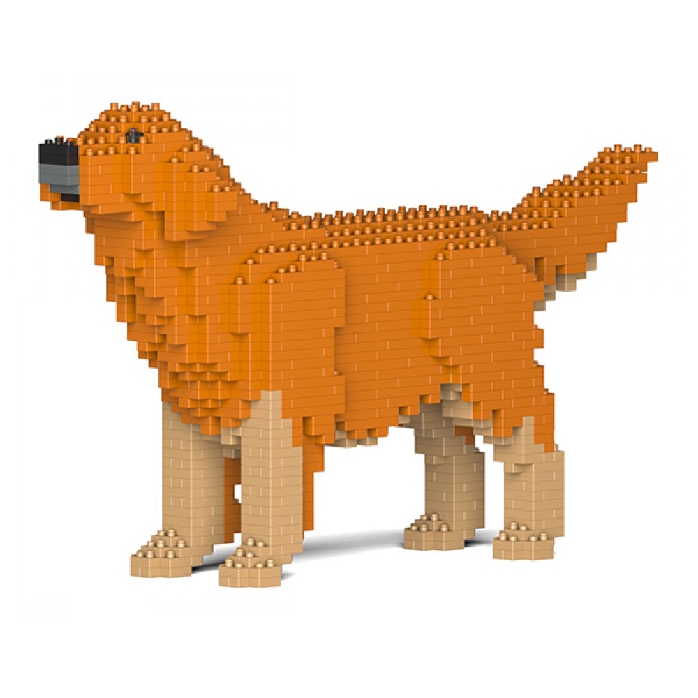 Lego golden retriever discount figure