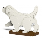 Jekca - Golden Retriever 05S-M01 - Lego - Scultura - Costruzione - 4D - Animali di Mattoncini - Toys