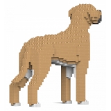 Jekca - Great Dane 01S-M01 - Lego - Scultura - Costruzione - 4D - Animali di Mattoncini - Toys