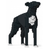 Jekca - Greyhound 01S-M02 - Lego - Sculpture - Construction - 4D - Brick Animals - Toys