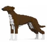 Jekca - Greyhound 01S-M04 - Lego - Scultura - Costruzione - 4D - Animali di Mattoncini - Toys