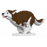 Jekca - Husky 4-in-1 Pack 01S-M03 - Lego - Sculpture - Construction - 4D - Brick Animals - Toys