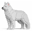 Jekca - Husky 01S-M02 - Lego - Scultura - Costruzione - 4D - Animali di Mattoncini - Toys