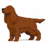 Jekca - Irish Setter 01S - Lego - Sculpture - Construction - 4D - Brick Animals - Toys