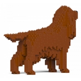 Jekca - Irish Setter 01S - Lego - Sculpture - Construction - 4D - Brick Animals - Toys