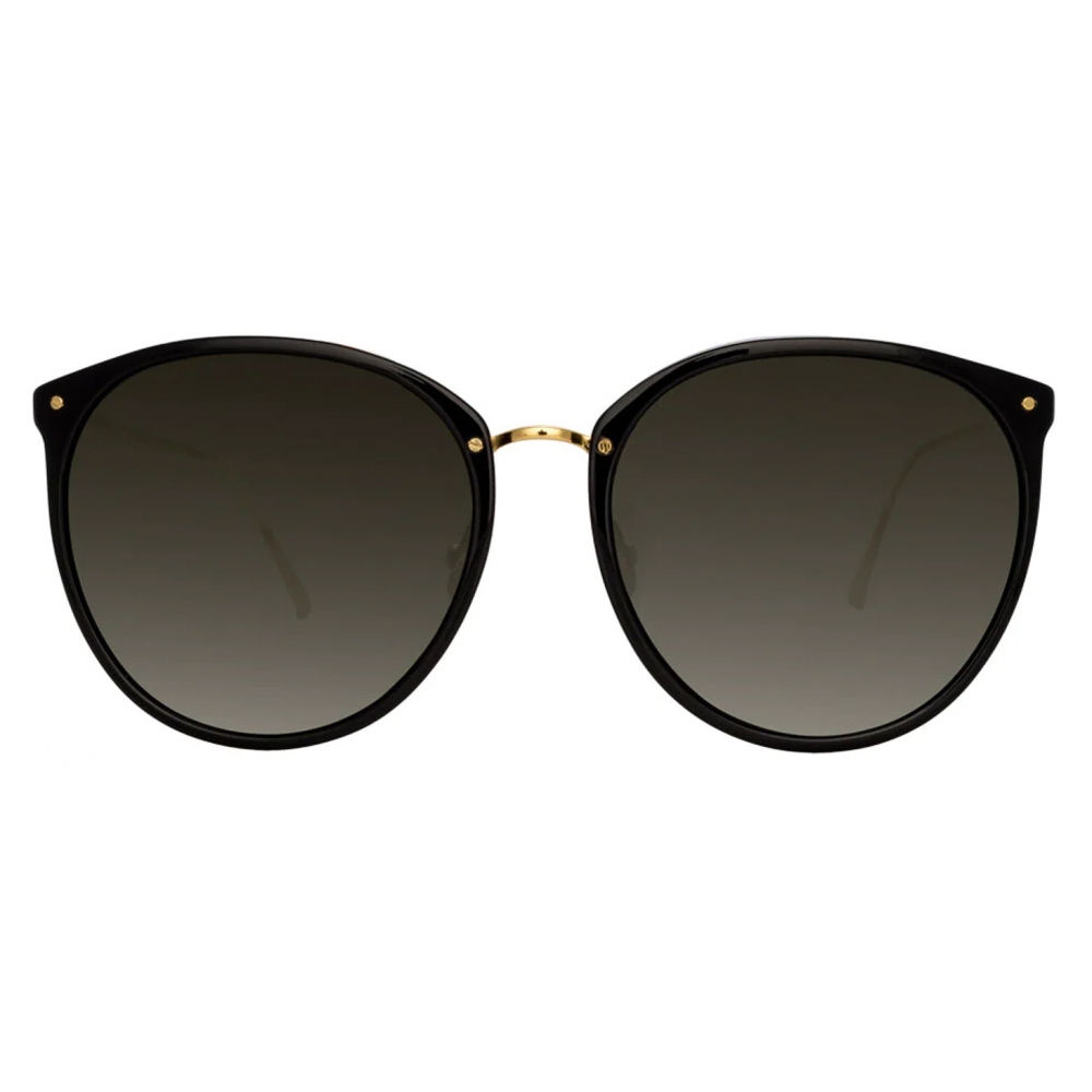 Linda Farrow   Kings Oversized Sunglasses In Black   LFLC747C1SUN