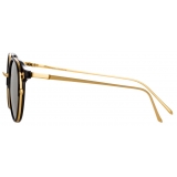 Linda Farrow - Occhiali da Sole Beni C1 Oval in Nero - LFL802C1SUN - Linda Farrow Eyewear