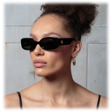 Linda Farrow - Occhiali da Sole The Lola Rettangolare in Nero (C1) - LFL1117C1SUN - Linda Farrow Eyewear