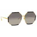 Linda Farrow - Occhiali da Sole Margot Hexagon in Nero - LFL1308C1SUN - Linda Farrow Eyewear