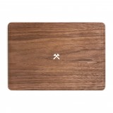 Woodcessories - Walnut / MacBook Skin Cover - MacBook 13 Pro Retina - Eco Skin - Axe Logo - Wooden MacBook Cover
