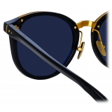 Linda Farrow - Occhiali da Sole Morgan Oval in Nero - LFL1366C1SUN - Linda Farrow Eyewear