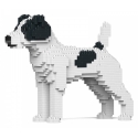 Jekca - Jack Russell Terrier 01S-M02 - Lego - Sculpture - Construction - 4D - Brick Animals - Toys