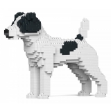 Jekca - Jack Russell Terrier 01S-M02 - Lego - Scultura - Costruzione - 4D - Animali di Mattoncini - Toys