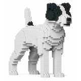 Jekca - Jack Russell Terrier 01S-M02 - Lego - Scultura - Costruzione - 4D - Animali di Mattoncini - Toys