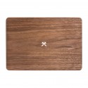 Woodcessories - Walnut / MacBook Skin Cover - MacBook 13 Pro Touchbar - Eco Skin - Axe Logo - Wooden MacBook Cover