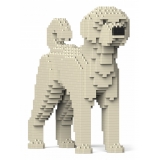 Jekca - Labradoodle 01S-M01 - Lego - Sculpture - Construction - 4D - Brick Animals - Toys