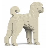 Jekca - Labradoodle 01S-M01 - Lego - Sculpture - Construction - 4D - Brick Animals - Toys