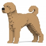 Jekca - Labradoodle 01S-M02 - Lego - Scultura - Costruzione - 4D - Animali di Mattoncini - Toys