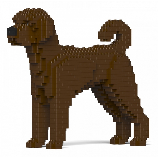 Jekca - Labradoodle 01S-M03 - Lego - Sculpture - Construction - 4D - Brick Animals - Toys