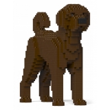 Jekca - Labradoodle 01S-M03 - Lego - Scultura - Costruzione - 4D - Animali di Mattoncini - Toys