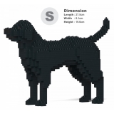 Jekca - Labrador Retriever 01S-M03 - Lego - Sculpture - Construction - 4D - Brick Animals - Toys