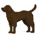 Jekca - Labrador Retriever 01S-M05 - Lego - Sculpture - Construction - 4D - Brick Animals - Toys