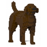 Jekca - Labrador Retriever 01S-M05 - Lego - Scultura - Costruzione - 4D - Animali di Mattoncini - Toys