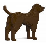 Jekca - Labrador Retriever 01S-M05 - Lego - Sculpture - Construction - 4D - Brick Animals - Toys