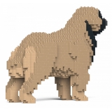 Jekca - Leonberger 01S-M02 - Lego - Scultura - Costruzione - 4D - Animali di Mattoncini - Toys