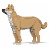 Jekca - Mongrel 01S-M01 - Lego - Sculpture - Construction - 4D - Brick Animals - Toys