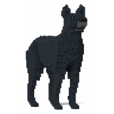 Jekca - Mongrel 01S-M02 - Lego - Sculpture - Construction - 4D - Brick Animals - Toys