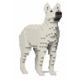 Jekca - Mongrel 01S-M03 - Lego - Scultura - Costruzione - 4D - Animali di Mattoncini - Toys