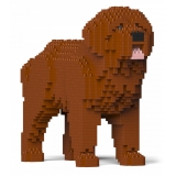 Jekca - Newfoundland Dog 01S-M01 - Lego - Scultura - Costruzione - 4D - Animali di Mattoncini - Toys