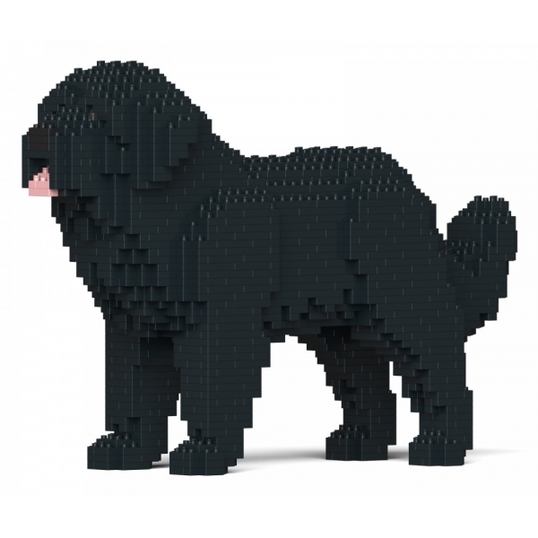 Jekca - Newfoundland Dog 01S-M02 - Lego - Sculpture - Construction - 4D - Brick Animals - Toys