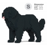 Jekca - Newfoundland Dog 01S-M02 - Lego - Sculpture - Construction - 4D - Brick Animals - Toys