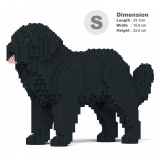 Jekca - Newfoundland Dog 01S-M02 - Lego - Scultura - Costruzione - 4D - Animali di Mattoncini - Toys