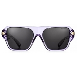 Tiffany & CTiffany & Co. - Square Sunglasses - Violet Dark Gray - Tiffany & Co. Eyewearo. - Square Sunglasses - Clear Dark Blue
