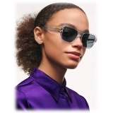 Tiffany & CTiffany & Co. - Square Sunglasses - Violet Dark Gray - Tiffany & Co. Eyewearo. - Square Sunglasses - Clear Dark Blue