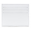 Avvenice - Premium Leather Credit Card Holder - White - Handmade in Italy - Exclusive Luxury Collection