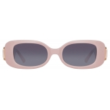 Linda Farrow - LF x Nima Benati The Lola Sunglasses in Pink Gemstone - LFL1117C12SUN - Linda Farrow Eyewear