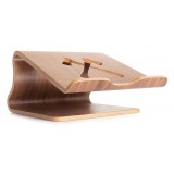 Woodcessories - Walnut / MacBook Stand - MacBook - Eco Lift - Wooden MacBook Support