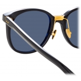 Linda Farrow - Occhiali da Sole Palla D-Frame in Nero - LFL1277C1SUN - Linda Farrow Eyewear