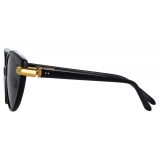 Linda Farrow - Occhiali da Sole Palm Cat Eye in Nero - LFL1211C1SUN - Linda Farrow Eyewear