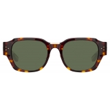 Linda Farrow - Ramon Rectangular Sunglasses in Tortoiseshell - LFL1270C2SUN - Linda Farrow Eyewear