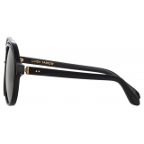 Linda Farrow - Raphael Aviator Sunglasses in Black - LFL1294C1SUN - Linda Farrow Eyewear