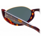 Linda Farrow - Occhiali da Sole Robyn Cat Eye in Tartaruga - LFL1169C2SUN - Linda Farrow Eyewear