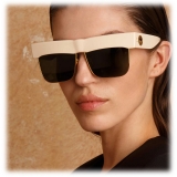 Linda Farrow - Occhiali da Sole Rosalie Oversized in Crema - LFL1284C3SUN - Linda Farrow Eyewear