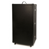 Janné Hebuterné - Clothes Rack - Trunk in Saffiano Calfskin - Black - Handmade in Italy - Luxury Exclusive Collection