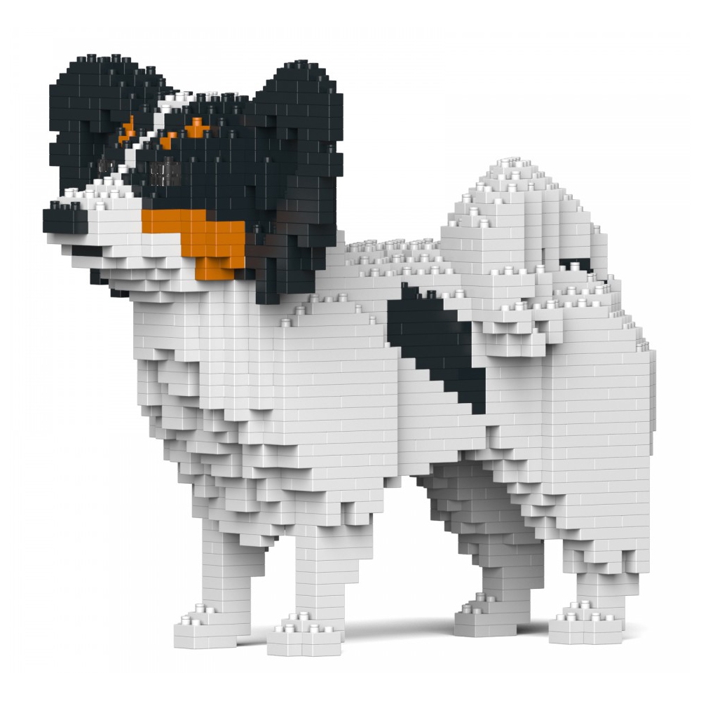 Jekca - Papillon Dog 01S-M01 - Lego - Sculpture - Construction - 4D - Brick  Animals - Toys - Avvenice